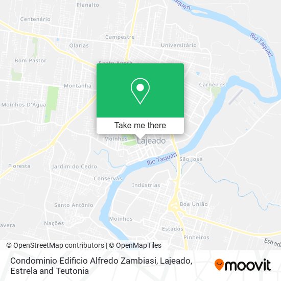 Mapa Condominio Edificio Alfredo Zambiasi