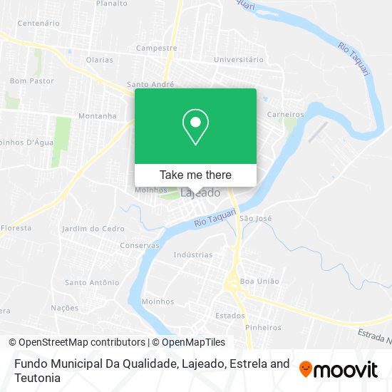 Fundo Municipal Da Qualidade map