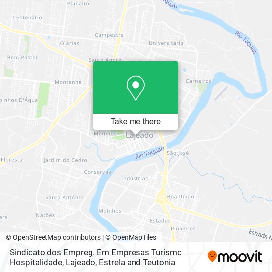 Sindicato dos Empreg. Em Empresas Turismo Hospitalidade map