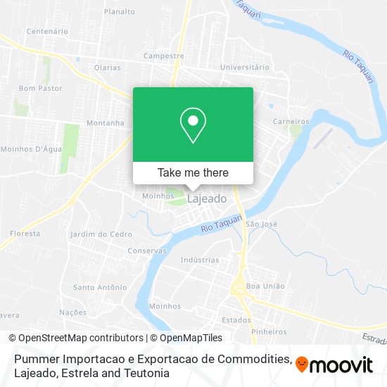 Pummer Importacao e Exportacao de Commodities map