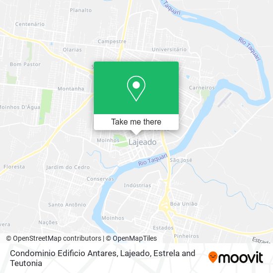 Condominio Edificio Antares map