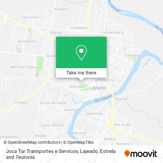 Joca Tur Transportes e Servicos map