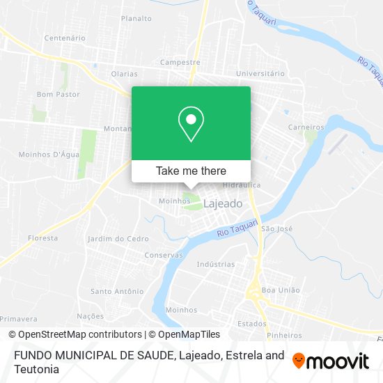 FUNDO MUNICIPAL DE SAUDE map