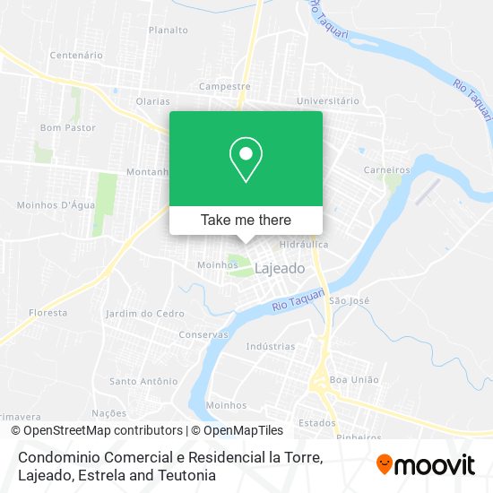 Condominio Comercial e Residencial la Torre map