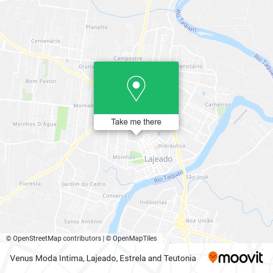 Venus Moda Intima map