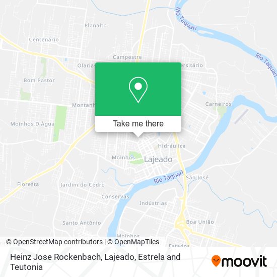 Heinz Jose Rockenbach map