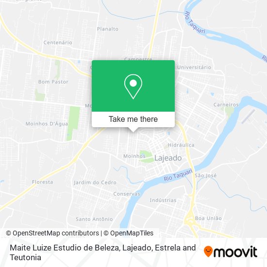 Mapa Maite Luize Estudio de Beleza