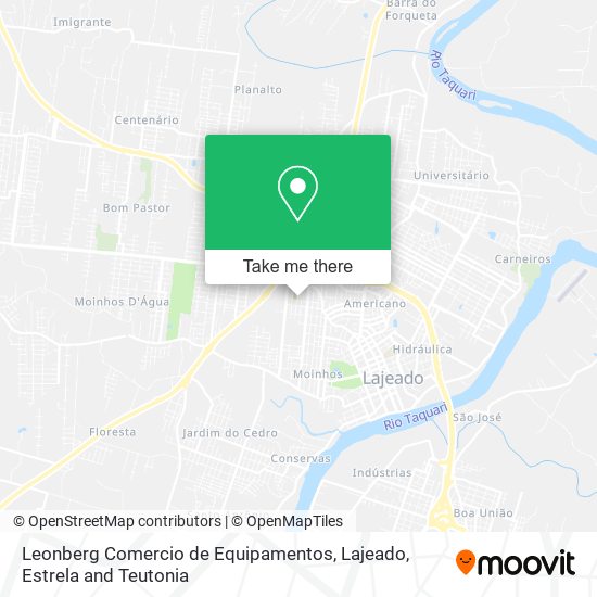 Leonberg Comercio de Equipamentos map