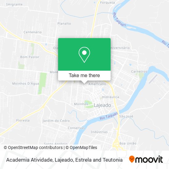 Mapa Academia Atividade