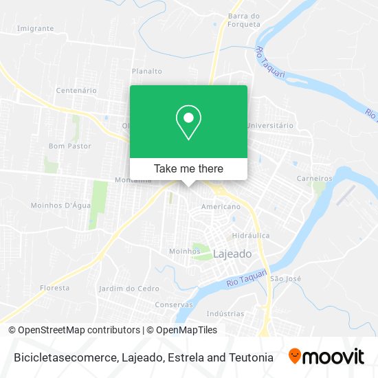 Bicicletasecomerce map