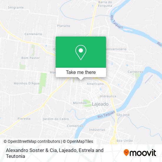Alexandro Soster & Cia map