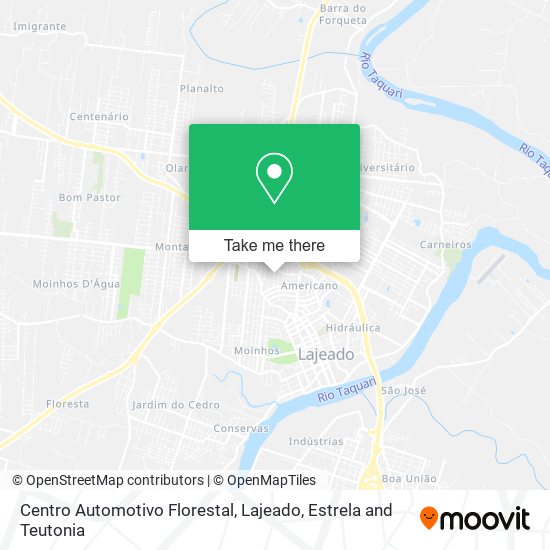 Centro Automotivo Florestal map