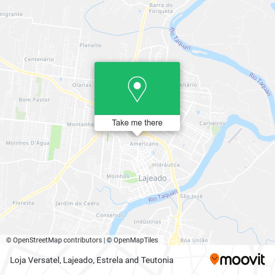 Loja Versatel map