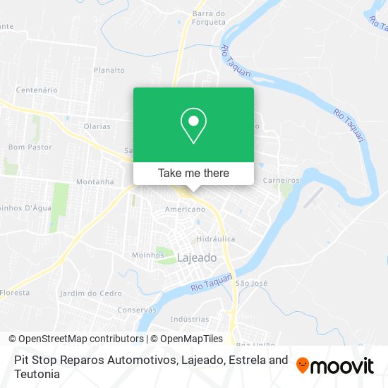 Pit Stop Reparos Automotivos map