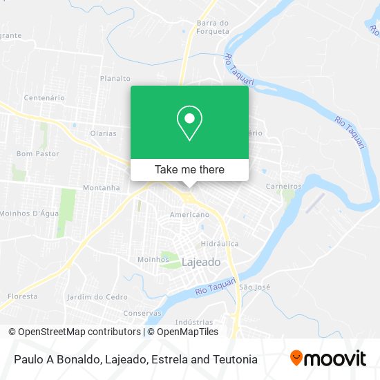 Mapa Paulo A Bonaldo