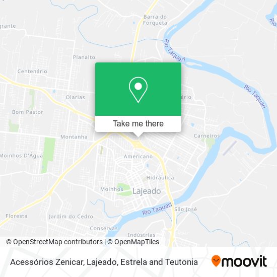 Acessórios Zenicar map