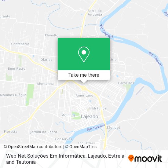 Mapa Web Net Soluções Em Informática