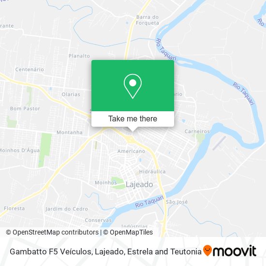 Mapa Gambatto F5 Veículos