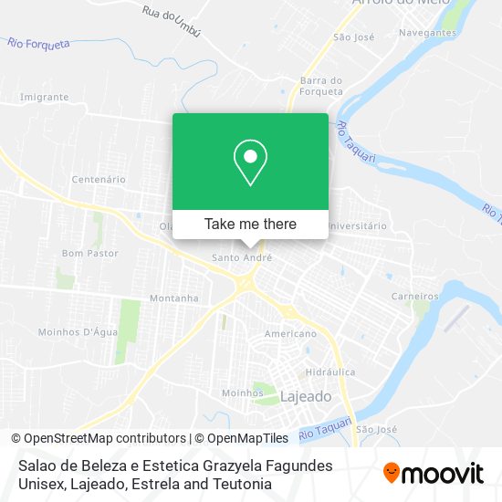 Salao de Beleza e Estetica Grazyela Fagundes Unisex map