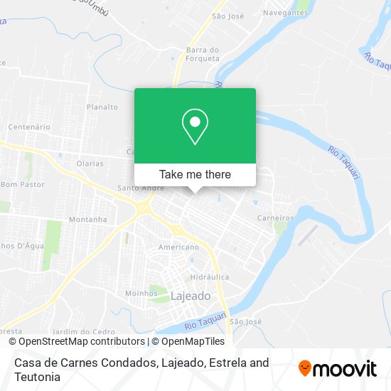 Casa de Carnes Condados map