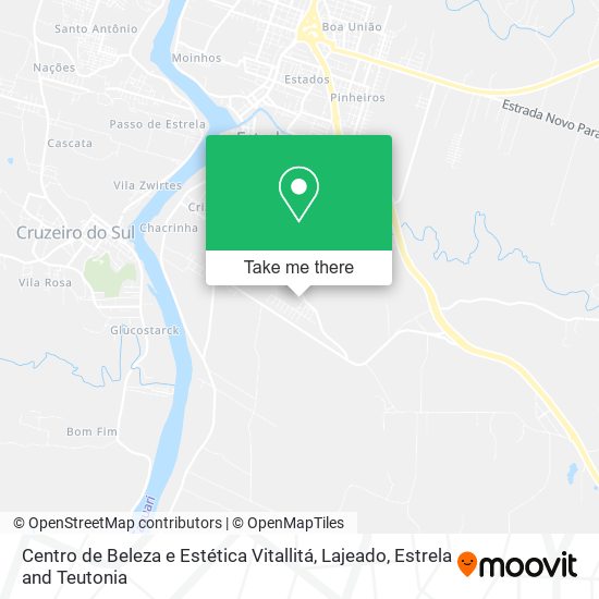 Centro de Beleza e Estética Vitallitá map