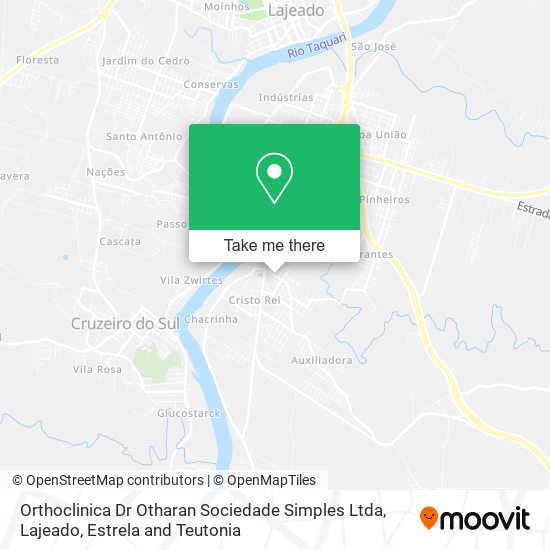 Orthoclinica Dr Otharan Sociedade Simples Ltda map