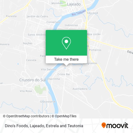 Dino's Foods map