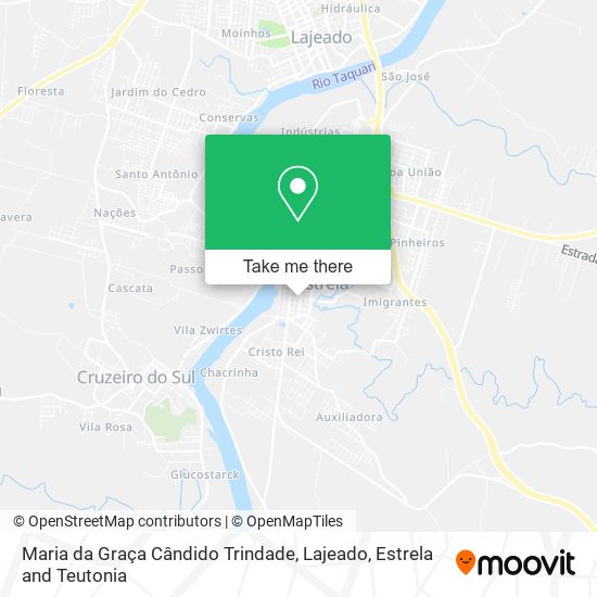 Mapa Maria da Graça Cândido Trindade