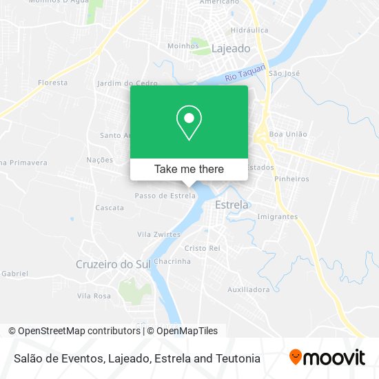 Salão de Eventos map