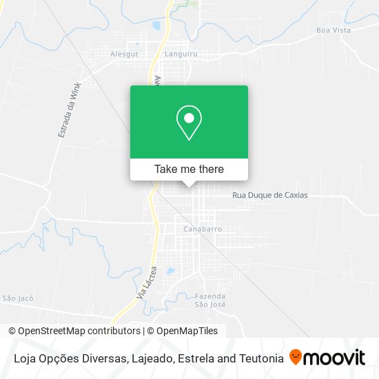 Loja Opções Diversas map