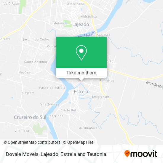 Dovale Moveis map