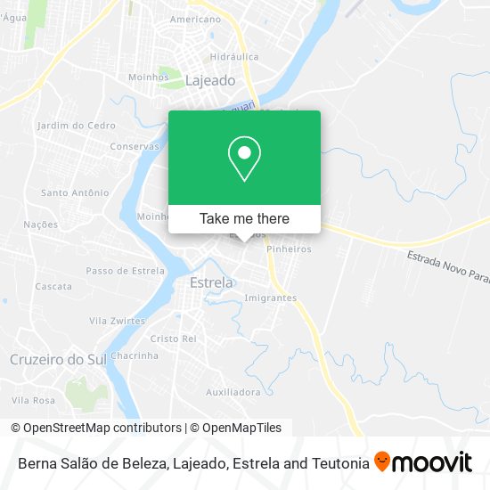 Berna Salão de Beleza map