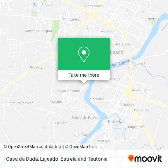 Casa da Duda map