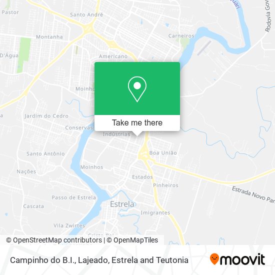 Campinho do B.I. map