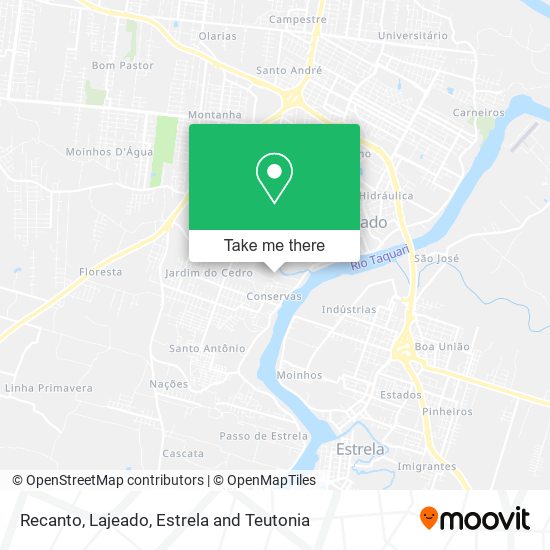 Recanto map