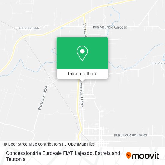 Concessionária Eurovale FIAT map