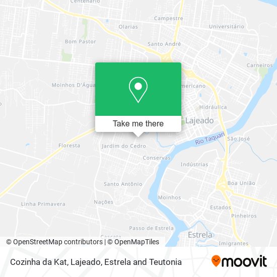 Cozinha da Kat map