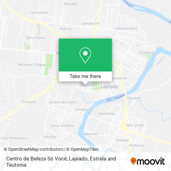 Centro de Beleza Só Você map