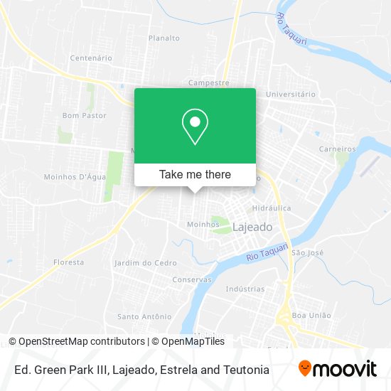 Ed. Green Park III map