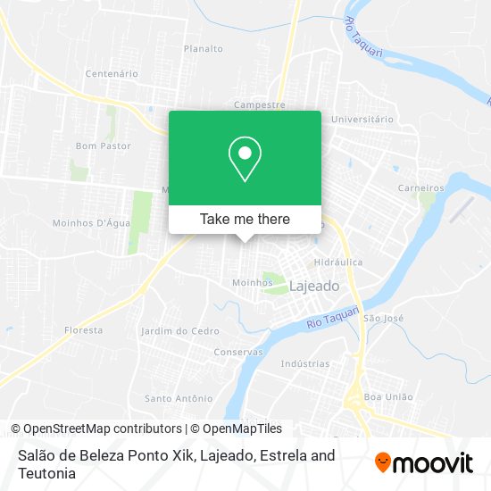 Salão de Beleza Ponto Xik map