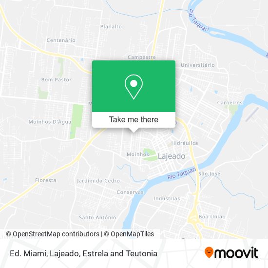 Ed. Miami map