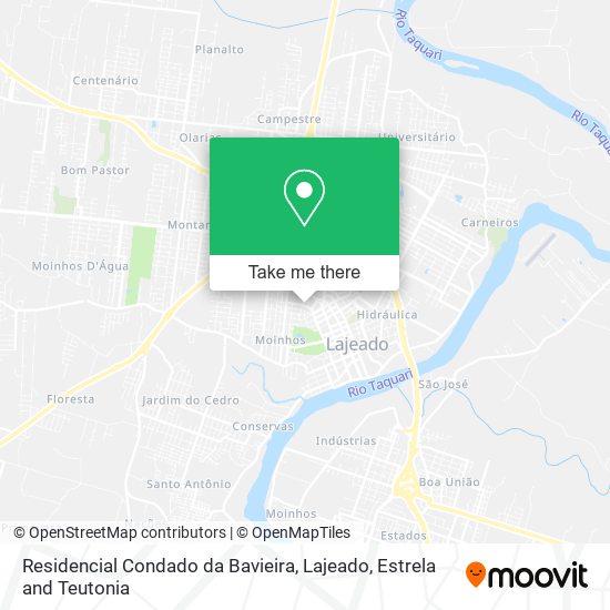 Residencial Condado da Bavieira map