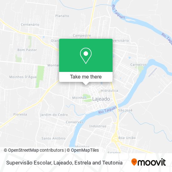 Supervisão Escolar map