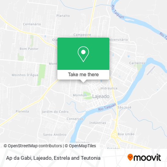 Ap da Gabi map