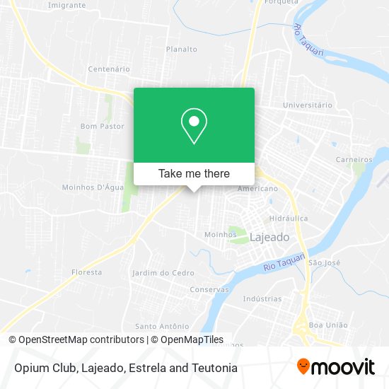 Opium Club map