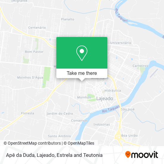 Apê da Duda map