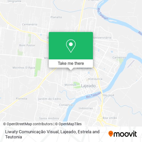 Liwaty Comunicação Visual map