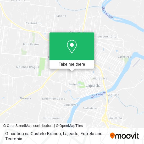 Ginástica na Castelo Branco map