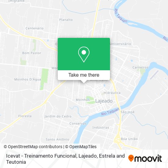 Icevat - Treinamento Funcional map
