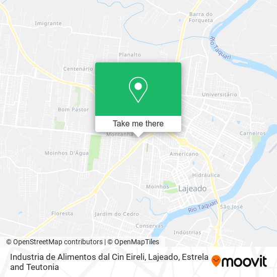 Industria de Alimentos dal Cin Eireli map